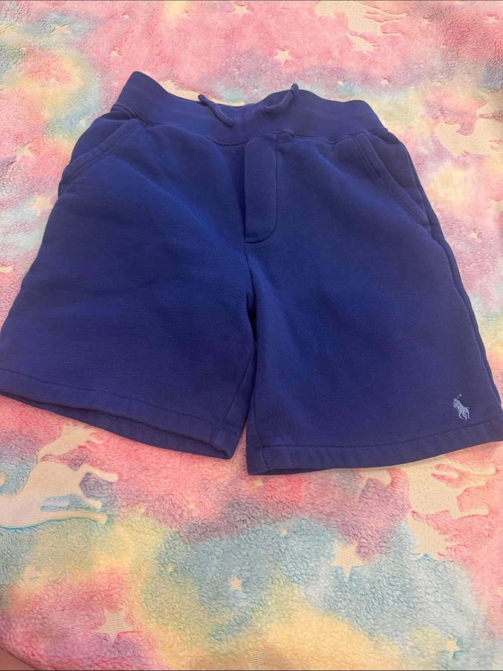 Ralph Lauren Boys Royal Blue Cotton Shorts